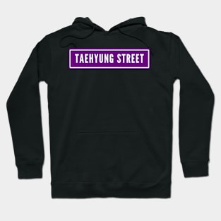 Taehyung BTS Street Sign Hoodie